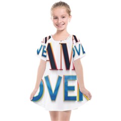 Game Over Text Design  Kids  Smock Dress by 7223056