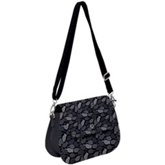 Dark Gray Finger Saddle Handbag by CoolDesigns