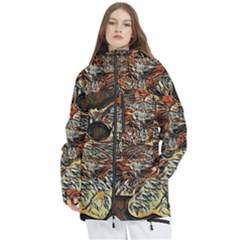 Cats Are Cooler Cat In Glasses Women s Multi Pockets Zip Ski And Snowboard Waterproof Breathable Jacket by ConteMonfrey