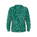 Tropical Green Monstera  Kids  Sweatshirt View2