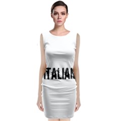 Strong Italian Energy Classic Sleeveless Midi Dress by ConteMonfrey