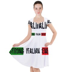 Strong Italian Energy Cap Sleeve Midi Dress by ConteMonfrey