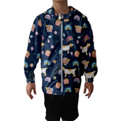 Dogs Kids  Hooded Windbreaker by StyleHavenStore