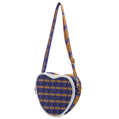 Bitcoin Logo Pattern Heart Shoulder Bag by ExtraAwesomeSauce