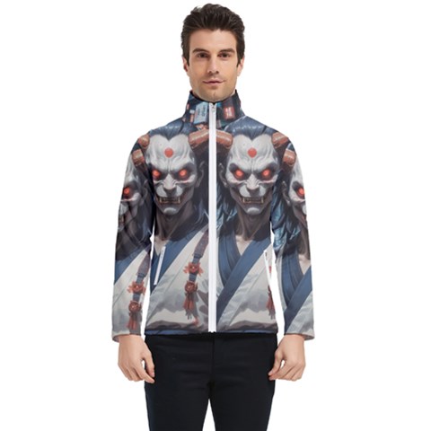 Demon Samurai Men s Bomber Jacket by AwesomeSauce