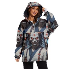 Demon Samurai Women s Ski And Snowboard Waterproof Breathable Jacket by AwesomeSauce