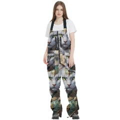 Epic Armored Cat Warrior Women s Front Zip Ski And Snowboard Bib Pants by ExtraAwesomeSauce