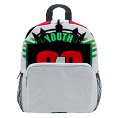 343-youthlogo11-3-24 343 Logo Kids  Age 5-10 Lightweight School Backpack With Side Pockets by 343Youth