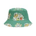 Retro 1960s Flowers Pattern 2 Bucket Hat View2