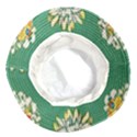 Retro 1960s Flowers Pattern 2 Bucket Hat View3