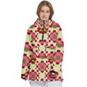 Retro 1960s Flowers Pattern 4 Women s Pullover Zip Ski and Snowboard Waterproof Breathable Jacket View1