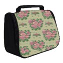 Retro 1880s Flowers Pattern 9 Full Print Travel Pouch (Small) View2