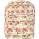 Retro 1880s Flowers Pattern 18 Full Print Backpack View1