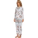 Pastel-boho-pattern Womens  Long Sleeve Lightweight Pajamas Set View2