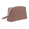 Mocha Mousse Hex Code #a47864 Wristlet Pouch Bag (Medium) View1