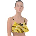 Bananas, Macro, Fruits, Ripe Bananas Frill Bikini Top View1