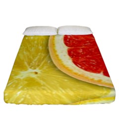 Fruit, Lemon Fitted Sheet (king Size) by kyorashop23