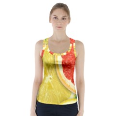 Fruit, Lemon Racer Back Sports Top by kyorashop23