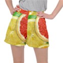 Fruit, Lemon Women s Ripstop Shorts View1