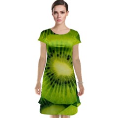 Kiwi Fruits, Close-up, Exotic Fruit Cap Sleeve Nightdress by kyorashop23