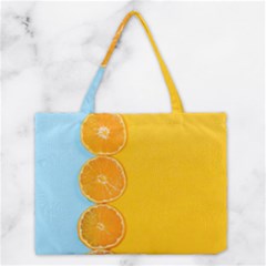 Orange, Slices, Fruit, Citrus Medium Tote Bag by kyorashop23