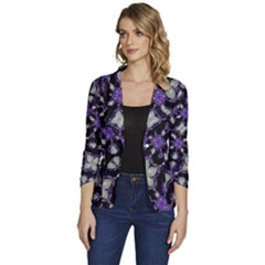 Gothic Radiance Women s One-button 3/4 Sleeve Short Jacket by dflcprintsclothing