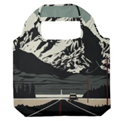 Mountains Premium Foldable Grocery Recycle Bag by Salmanaz77