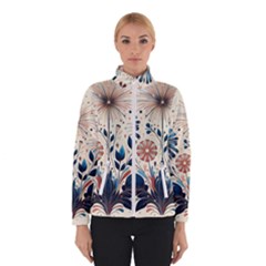 Flowers Bloom Blossom Flora Modern Women s Bomber Jacket by Salmanaz77