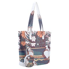 Flower Vase Nature Bloom Blossom Everyday Shoulder Bag With Pouch Bag