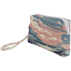 Artwork Painting Sculpture Nature Wristlet Pouch Bag (small) by Salmanaz77