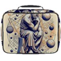 Thinker Sculpture Design Geometric Full Print Lunch Bag View2