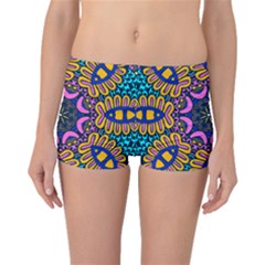 Mandala Fishes   Boyleg Bikini Bottoms by ConteMonfrey