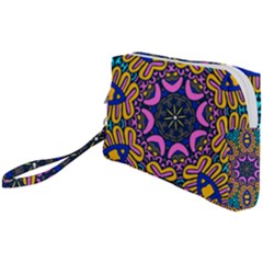 Mandala Fishes   Wristlet Pouch Bag (small) by ConteMonfrey