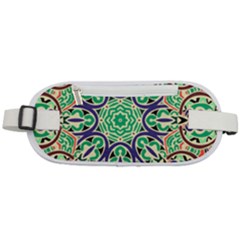 Cold Colors Mandala   Rounded Waist Pouch by ConteMonfrey