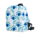 Blue Daisy Minimalist Leaves   Kids  Age 2-4 Lightweight Preschool Backpack View1