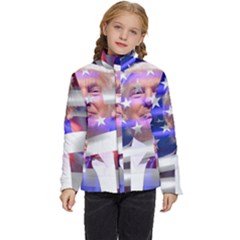 Donald Trump Flag Kids  Puffer Bubble Jacket Coat by vintagetrump