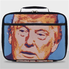 Orange Donald Trump Full Print Lunch Bag by vintagetrump