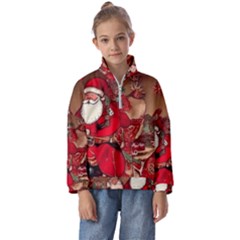 Christmas Art Kids  Half Zip Hoodie by myclothy