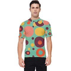 Geometric Design 11 Men s Short Sleeve Rash Guard by myclothy