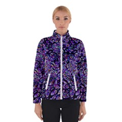 Neon Symphony Design Women s Bomber Jacket by dflcprintsclothing