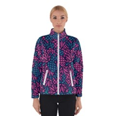 Summer Pineapples Women s Bomber Jacket by Paksenen