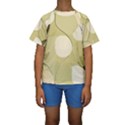 Minimalist Pattern With Simple Lines And Shapes, Creating A Clean And Modern Aesthetic 01 Kids  Short Sleeve Swimwear View1