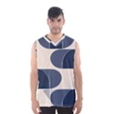 A Minimalist Pattern With Simple Lines And Shapes, Creating A Clean And Modern Aesthetic 04 Men s Basketball Tank Top View1