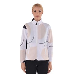 A Minimalist Pattern With Simple Lines And Shapes, Creating A Clean And Modern Aesthetic 05 Women s Bomber Jacket by myclothy