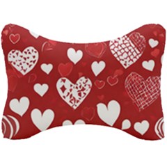 Valentine Seat Head Rest Cushion by pollyparadiseartshop