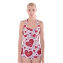 Be My Valentine Boyleg Halter Swimsuit  View1