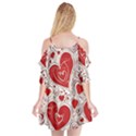 Be My Valentine Cutout Spaghetti Strap Chiffon Dress View2