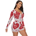 Be My Valentine Long Sleeve Boyleg Swimsuit View3