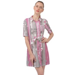 Candy Belted Shirt Dress by pollyparadiseartshop