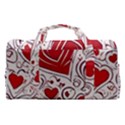 Be My Valentine Sports Gym Duffle Bag with Shoe Compartment View2